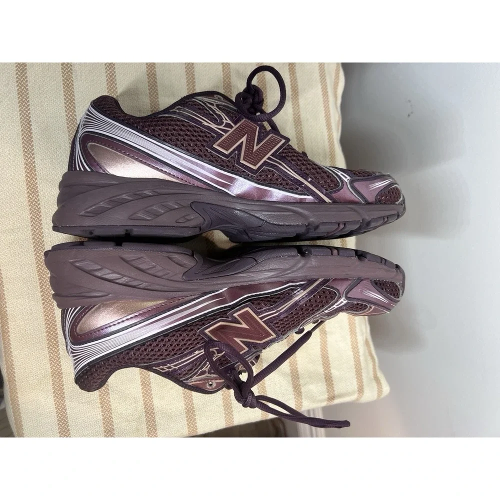 New Balance 740 Womens 8 Classic Crimson Deep Plum U740HL2 Sneakers